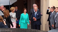 Verleihung des Bayerischen Verdienstordens an I.M. Königin Silvia von Schweden - München am 24.07.2017
