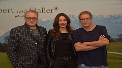 HUBERT OHNE STALLER mit Katharina Müller-Elmau, Christian Tramitz und Michael Brandner - Hotel Bayerischer Hof am 30.10.2018